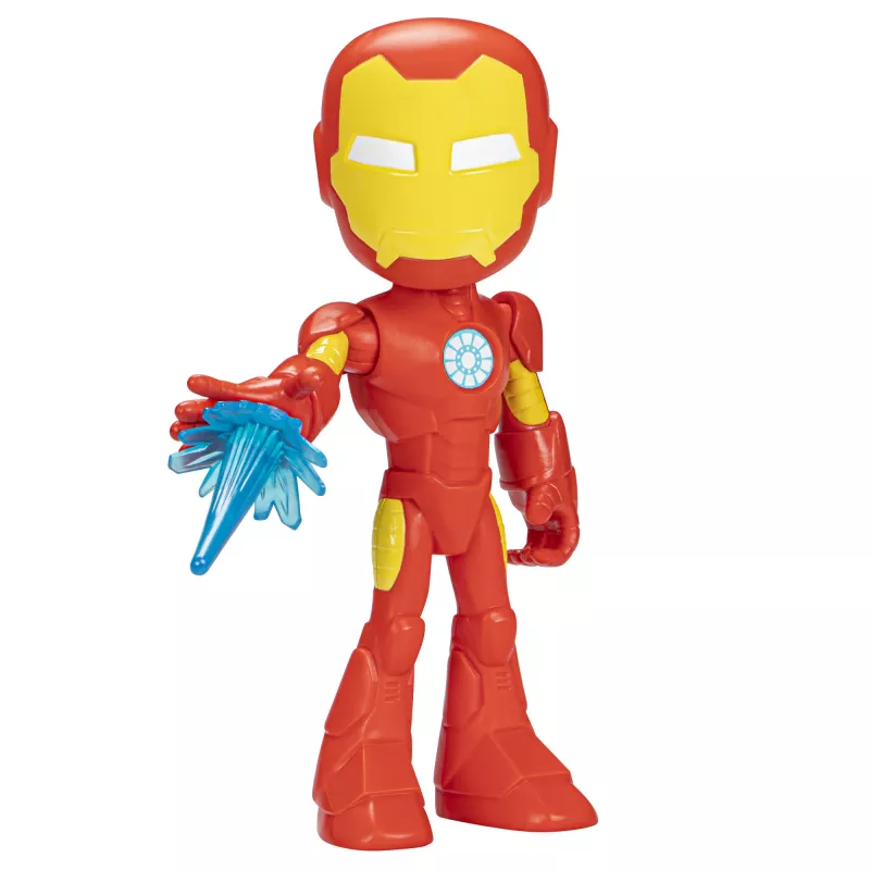 Marvel Spidey and His Amazing Friends Supersized Iron Man, 3 gadi, Marvel, sarkans, dzeltens