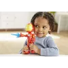 Marvel Spidey and His Amazing Friends Supersized Iron Man, 3 gadi, Marvel, sarkans, dzeltens