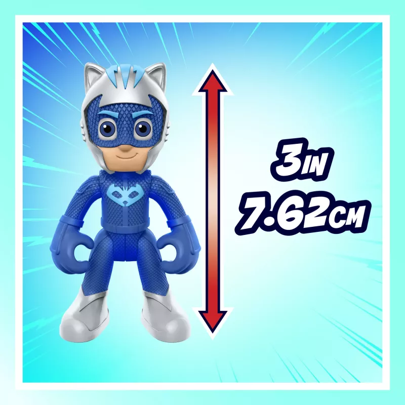 Rotaļu komplekts HASBRO PJ Masks F78205L0 — Action/Adventure komplekts, ieteicamais vecums 3+; krāsas: zila, sarkana, balta