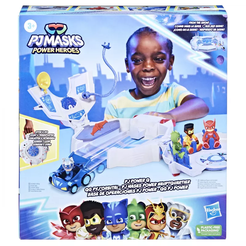 Rotaļu komplekts HASBRO PJ Masks F78205L0 — Action/Adventure komplekts, ieteicamais vecums 3+; krāsas: zila, sarkana, balta