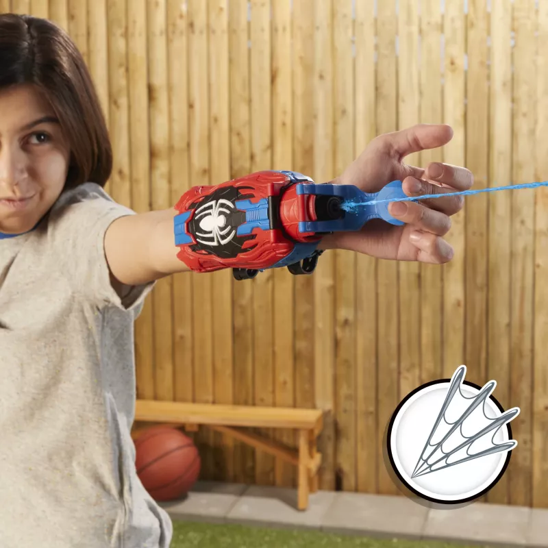 Rotaļlietu cimdu strādnieks Marvel Spider-Man Real Webs Ultimate Web Blaster