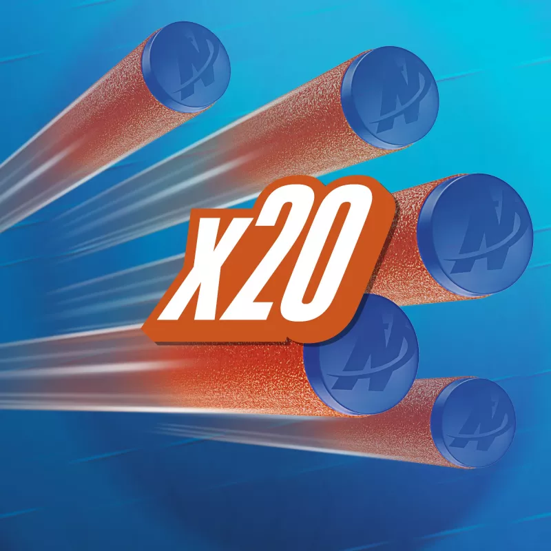 Refill Nerf N Series N1-Darts 20x Blue oranža F8640