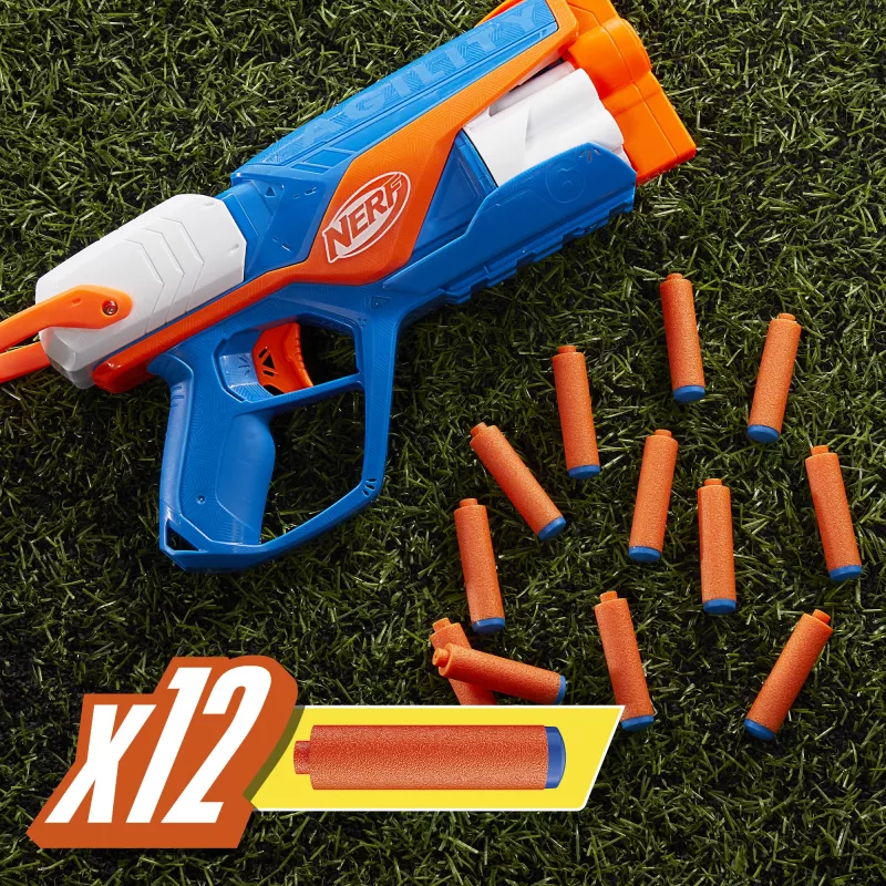 Rotaļu šāvējs NERF N Series Agility zils oranžs balts 8 gadi