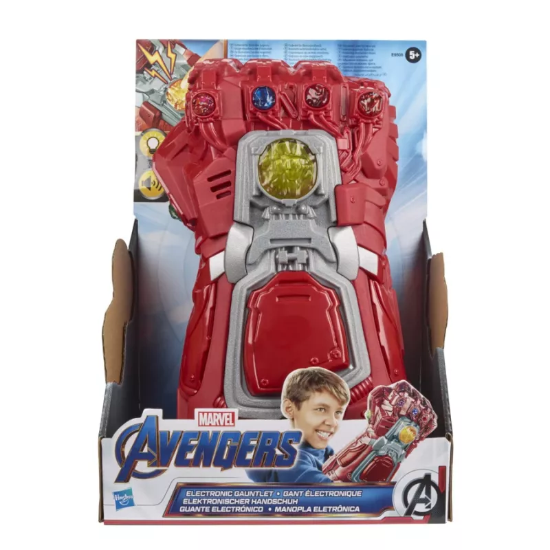 Marvel Avengers: Endgame sarkanā Bezgalības cimda elektroniskā dūre