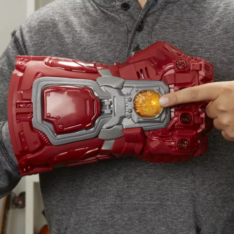 Marvel Avengers: Endgame sarkanā Bezgalības cimda elektroniskā dūre