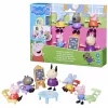 Hasbro Peppa Pig Playgroup Playset ar 5 figūrām un 6 aksesuāriem, pirmsskolas rotaļlietas 3 gadus vecām meitenēm un zēniem un vecākiem