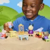 Hasbro Peppa Pig Playgroup Playset ar 5 figūrām un 6 aksesuāriem, pirmsskolas rotaļlietas 3 gadus vecām meitenēm un zēniem un vecākiem