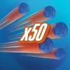 Nerf N Series N1-Darts 50x, Uzpilde, 8 gadi, 50 gab., Zila, Oranža