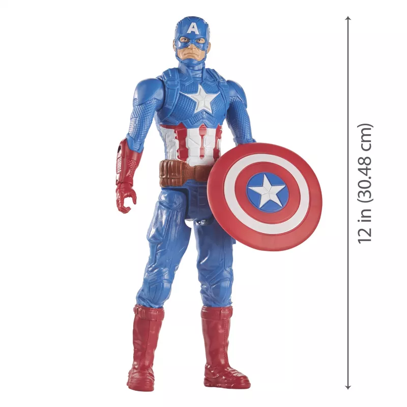 Marvel Avengers Kapteinis Amerika, 4 gadi, zila, sarkana, balta, plastmasa