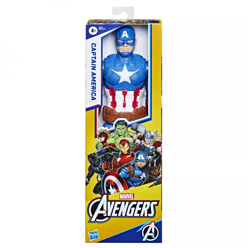 Marvel Avengers Kapteinis Amerika, 4 gadi, zila, sarkana, balta, plastmasa