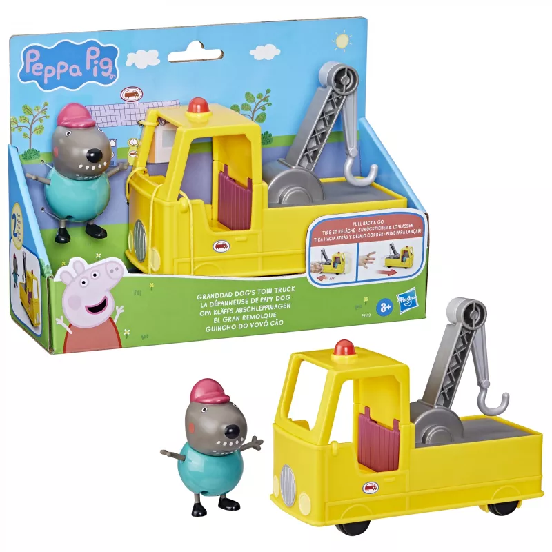 Vilkšanas auto Peppa Pig F9519 Daudzkrāsains Pirmsskolas rotaļlieta no 3 gadu vecuma