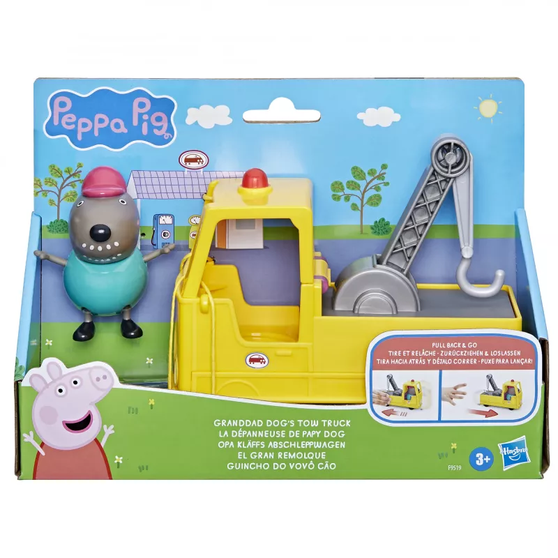 Vilkšanas auto Peppa Pig F9519 Daudzkrāsains Pirmsskolas rotaļlieta no 3 gadu vecuma