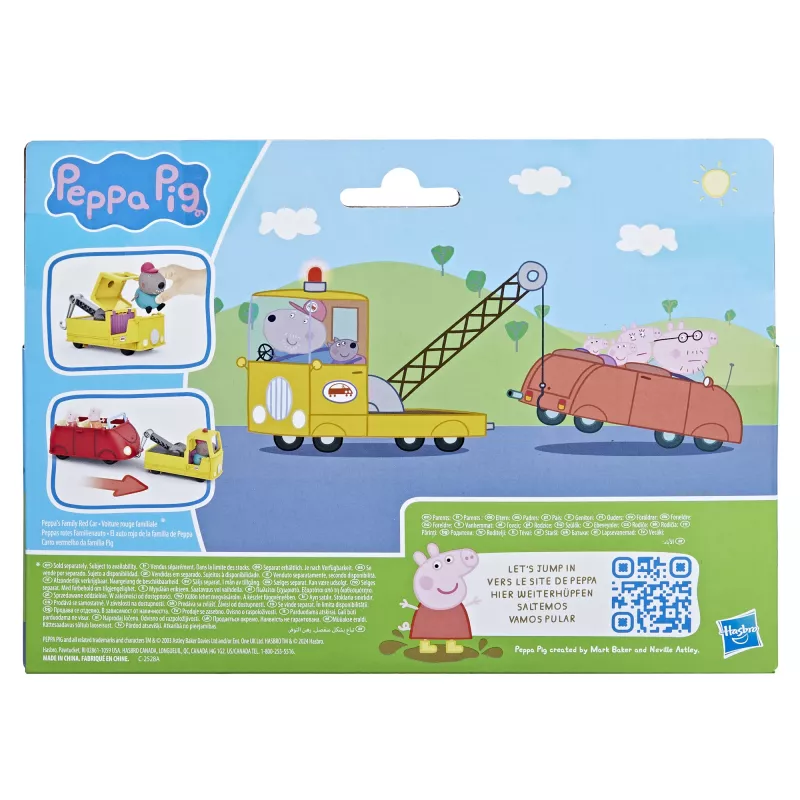 Vilkšanas auto Peppa Pig F9519 Daudzkrāsains Pirmsskolas rotaļlieta no 3 gadu vecuma
