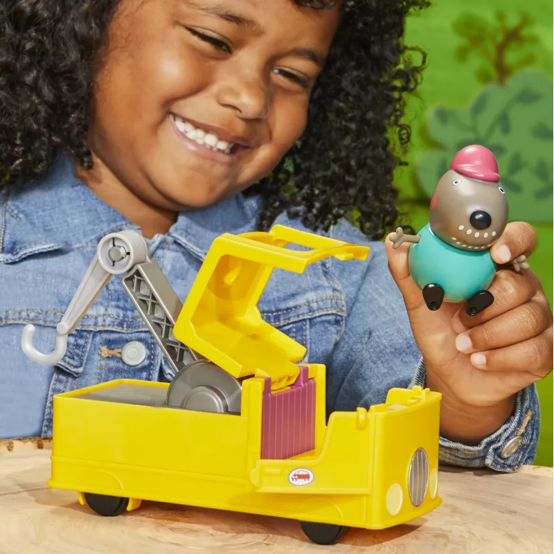 Vilkšanas auto Peppa Pig F9519 Daudzkrāsains Pirmsskolas rotaļlieta no 3 gadu vecuma