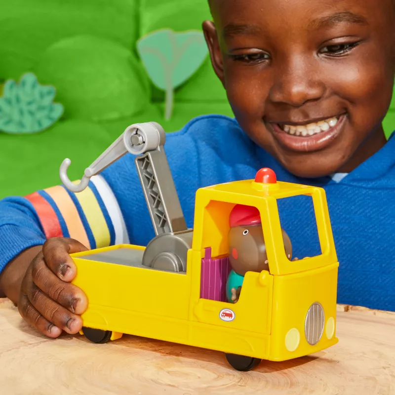 Vilkšanas auto Peppa Pig F9519 Daudzkrāsains Pirmsskolas rotaļlieta no 3 gadu vecuma
