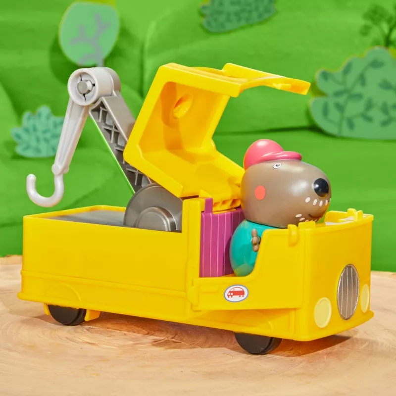Vilkšanas auto Peppa Pig F9519 Daudzkrāsains Pirmsskolas rotaļlieta no 3 gadu vecuma