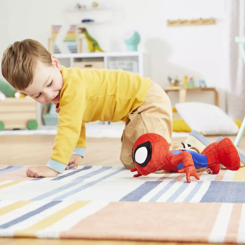 Marvel Spidey and His Amazing Friends Dance 'N Crawl Spidey, interaktīva plīša rotaļlieta ar mūziku un skaņām