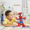 Marvel Spidey and His Amazing Friends Dance 'N Crawl Spidey, interaktīva plīša rotaļlieta ar mūziku un skaņām