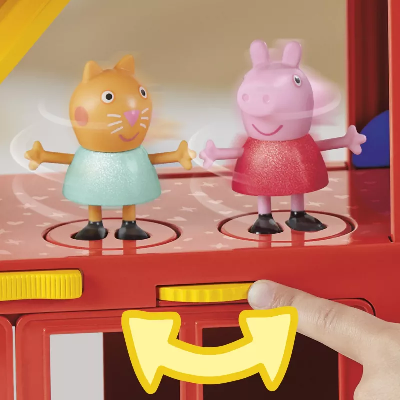 Peppa Pig 2-in-1 Party Bus, Action/Adventure, 3 gadi, Daudzkrāsains, Plastmasa