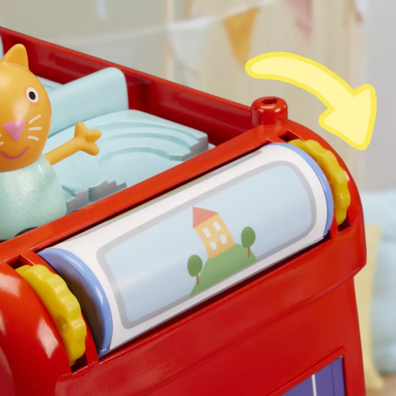Peppa Pig 2-in-1 Party Bus, Action/Adventure, 3 gadi, Daudzkrāsains, Plastmasa
