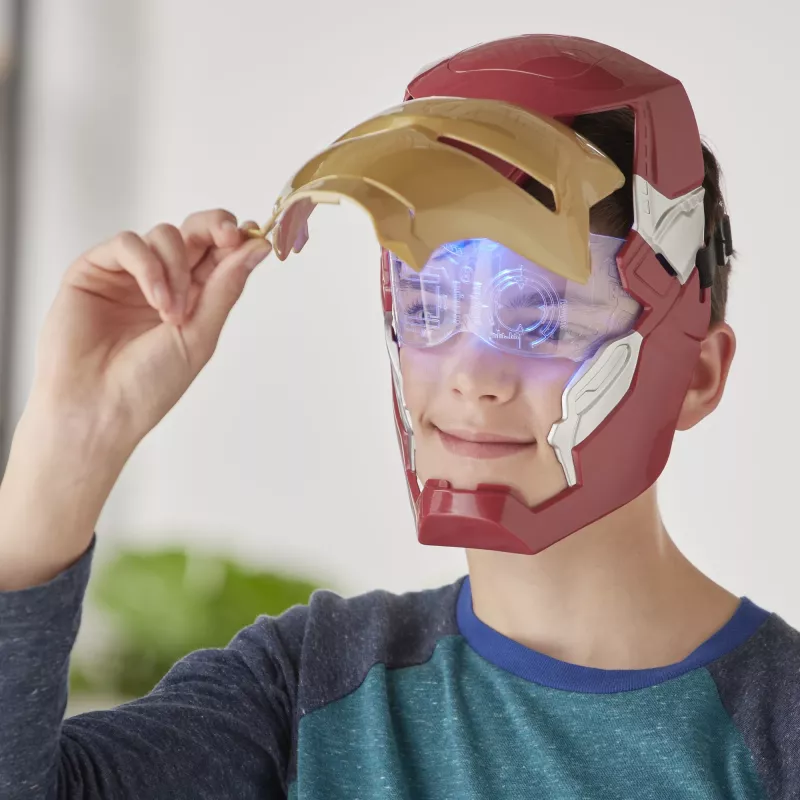 Marvel Avengers Iron Man Flip FX maska, Bērns, Sejas maska, 5 gadi, Filma, 1 gab.