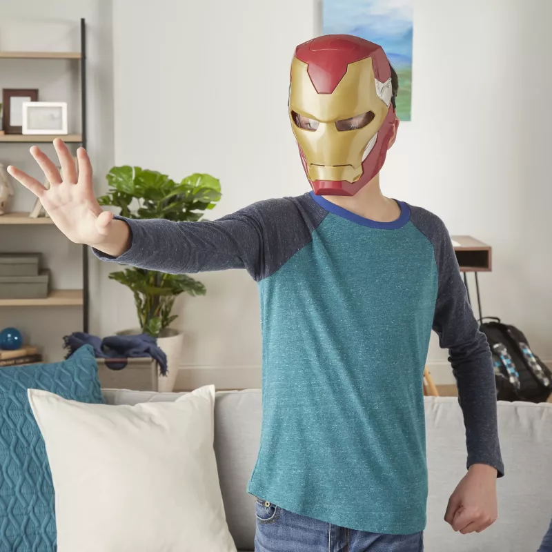 Marvel Avengers Iron Man Flip FX maska, Bērns, Sejas maska, 5 gadi, Filma, 1 gab.