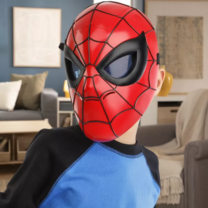 Marvel Spider-Man Glow FX maska, pieaugušajiem un bērniem, sejas maska, 5 gadi, filma, 1 gab.
