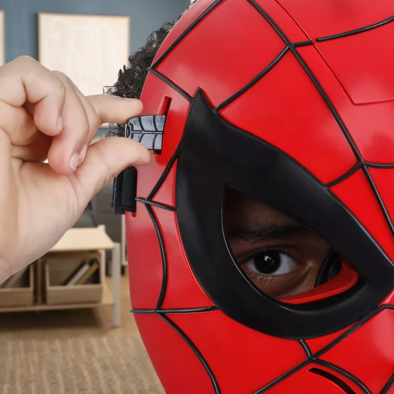 Marvel Spider-Man Glow FX maska, pieaugušajiem un bērniem, sejas maska, 5 gadi, filma, 1 gab.