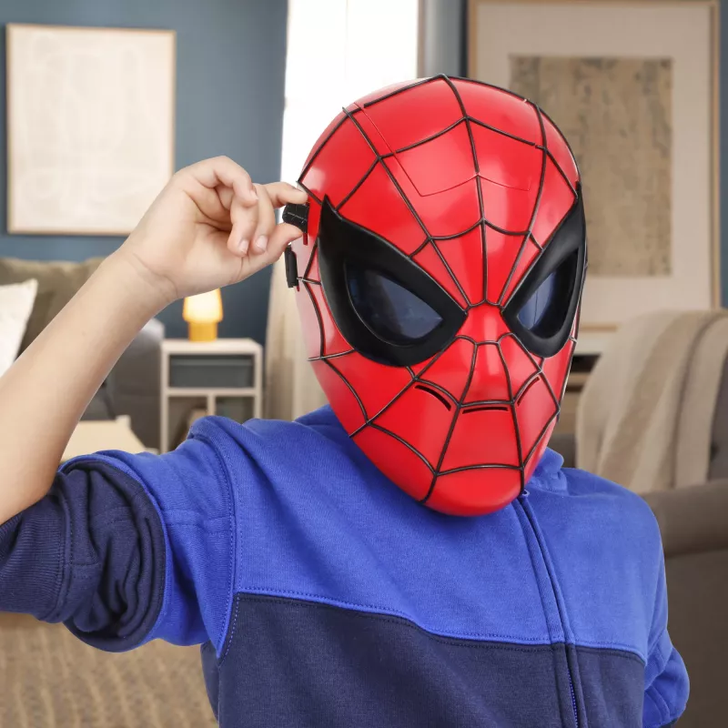 Marvel Spider-Man Glow FX maska, pieaugušajiem un bērniem, sejas maska, 5 gadi, filma, 1 gab.