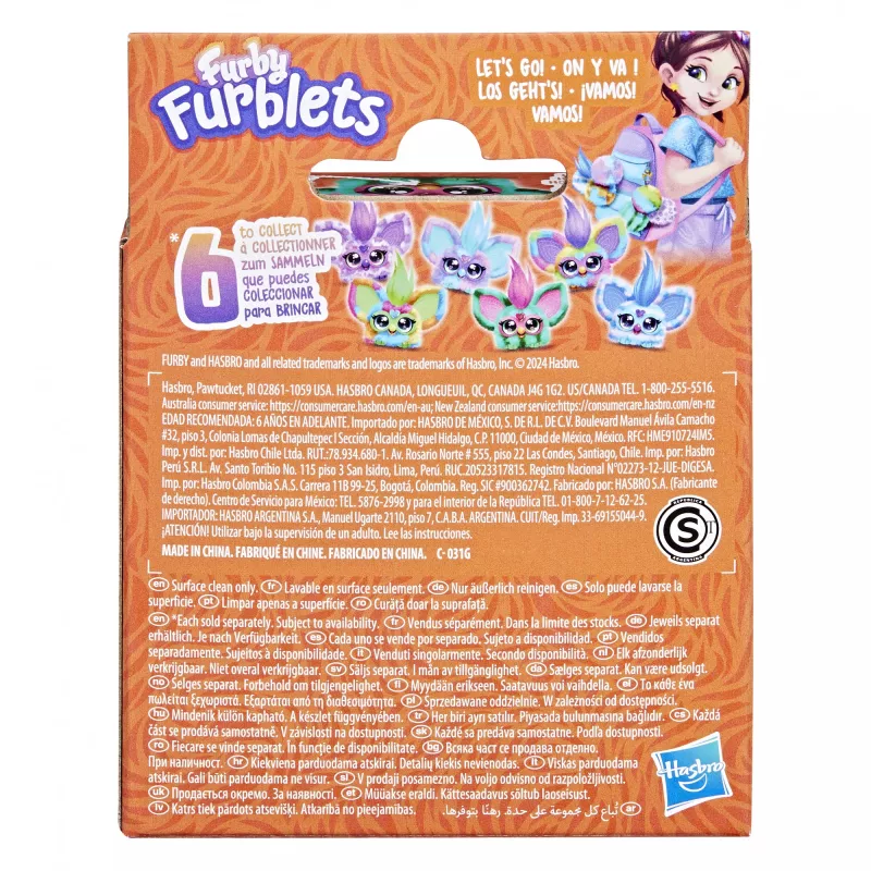 Furby F88945X2 mīkstā rotaļlieta