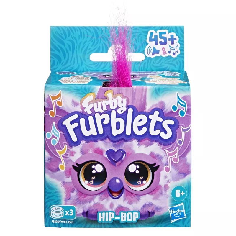 Furby Furblet Hip-Bop, multfilmu varonis, 6 gadi, interaktīvs, skaņas, A76