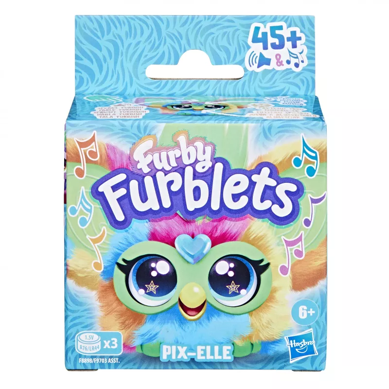 Furby Furblet Pix-Elle, multfilmu tēls, 6 gadi, interaktīva, skanoša, A76