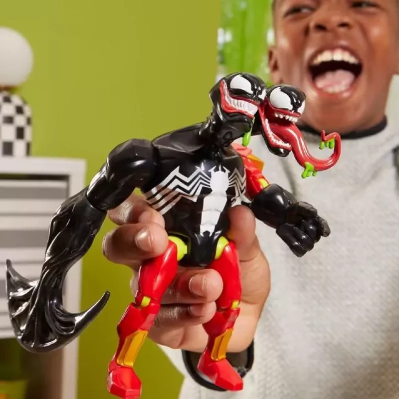 Marvel MixMashers Spider-Man Venom Mix-&-Match, 4 gadi, Daudzkrāsaina