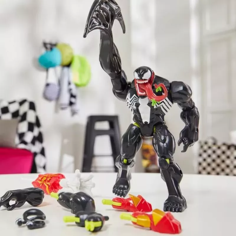 Marvel MixMashers Spider-Man Venom Mix-&-Match, 4 gadi, Daudzkrāsaina