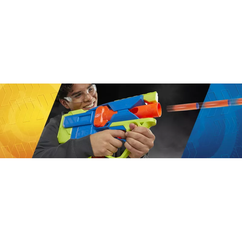 Rotaļu šāvējs Nerf N Series Sprinter F8625 zils zaļš oranžs