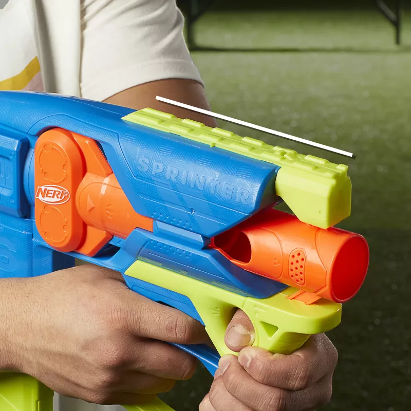 Rotaļu šāvējs Nerf N Series Sprinter F8625 zils zaļš oranžs