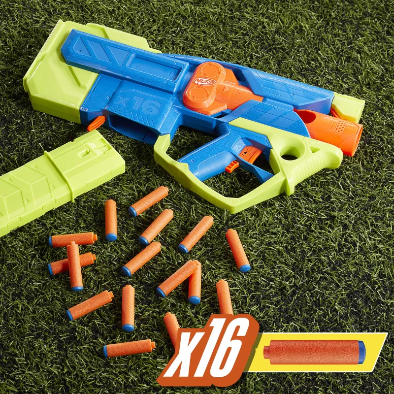 Rotaļu šāvējs Nerf N Series Sprinter F8625 zils zaļš oranžs