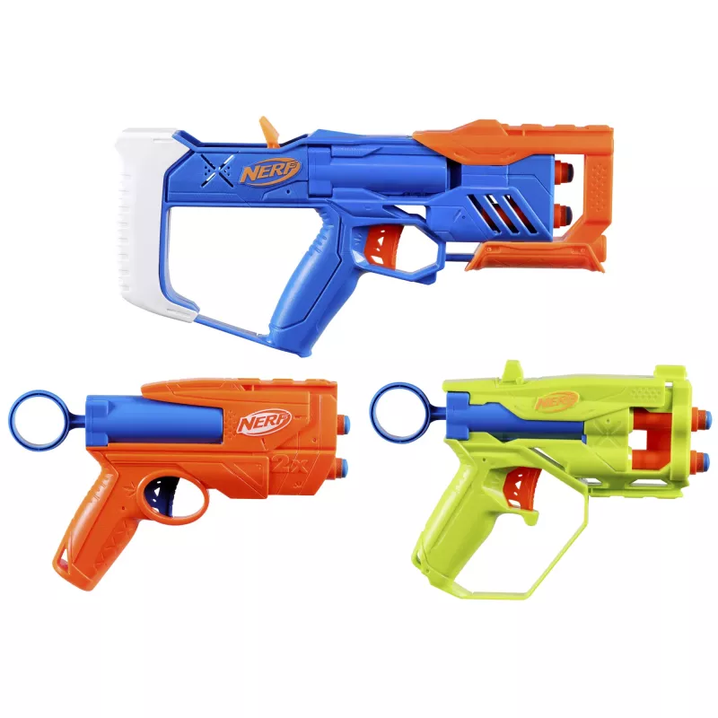 Nerf N Series Triple Action Pack, Rotaļu ierocis, 8 gadi