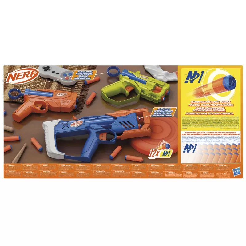 Nerf N Series Triple Action Pack, Rotaļu ierocis, 8 gadi