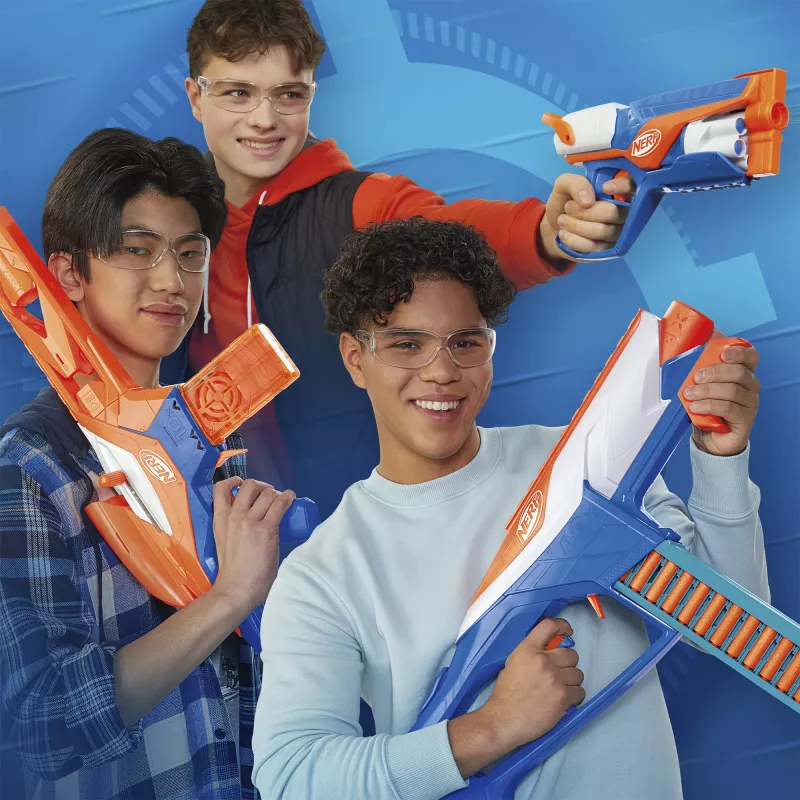 Nerf N Series Triple Action Pack, Rotaļu ierocis, 8 gadi