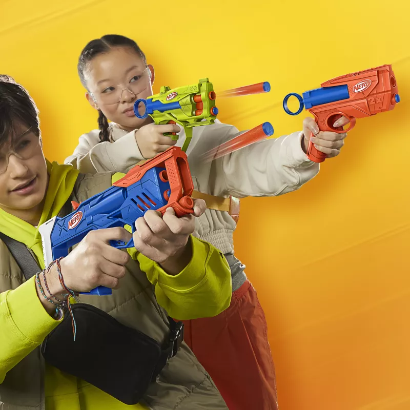 Nerf N Series Triple Action Pack, Rotaļu ierocis, 8 gadi