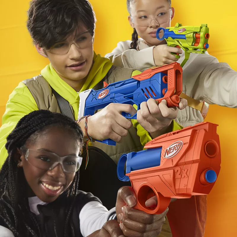 Nerf N Series Triple Action Pack, Rotaļu ierocis, 8 gadi