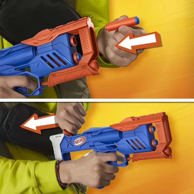 Nerf N Series Triple Action Pack, Rotaļu ierocis, 8 gadi