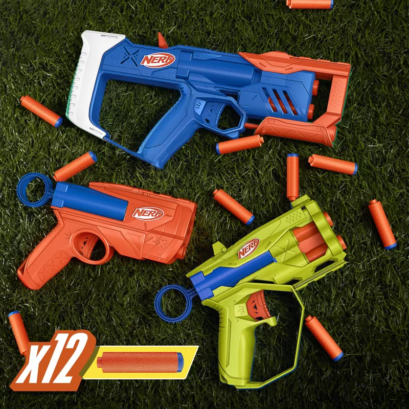 Nerf N Series Triple Action Pack, Rotaļu ierocis, 8 gadi