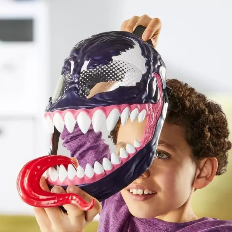 Rotaļlietu cimdu šāvējs Hasbro Marvel Spider-Man Venom Strike Blaster Violet