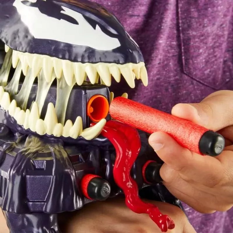 Rotaļlietu cimdu šāvējs Hasbro Marvel Spider-Man Venom Strike Blaster Violet