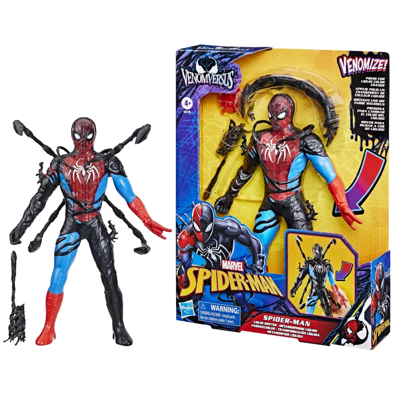 Marvel Spider-Man VenomVersus Spider-Man, 4 gadi, melna, zila, sarkana