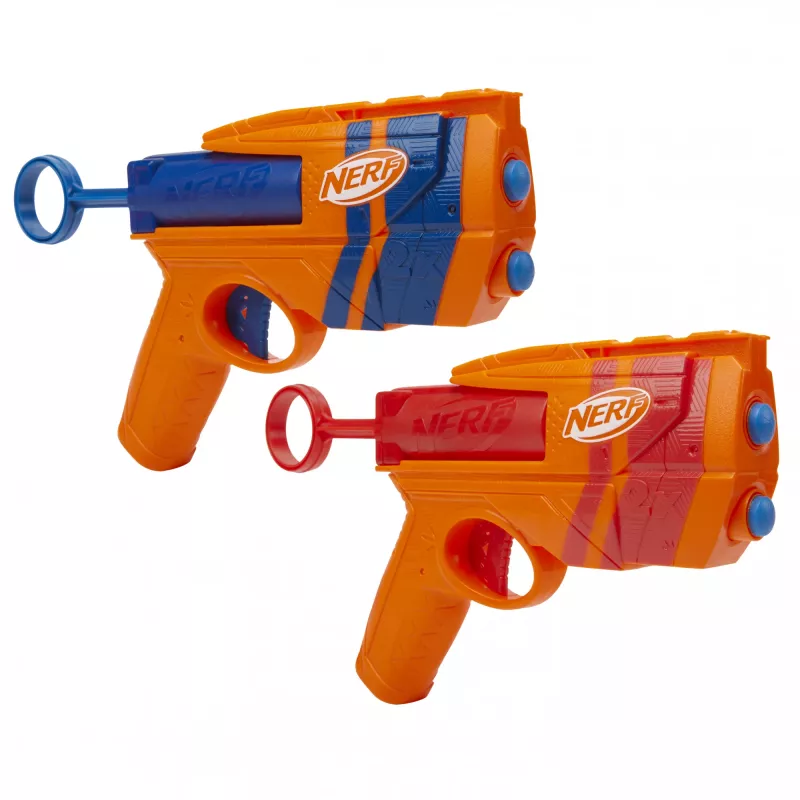 Rotaļu blasteru komplekts NERF Playset Dual Pack N Series G1492 ar 2 blasteriem un putuplasta šautriņām