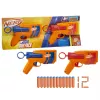 Rotaļu blasteru komplekts NERF Playset Dual Pack N Series G1492 ar 2 blasteriem un putuplasta šautriņām