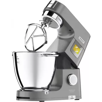 Virtuves kombains Kenwood KWL90.164SI — 1400 W, 7 L nerūsējošā tērauda bļoda, sudrabains, iebūvēti svari